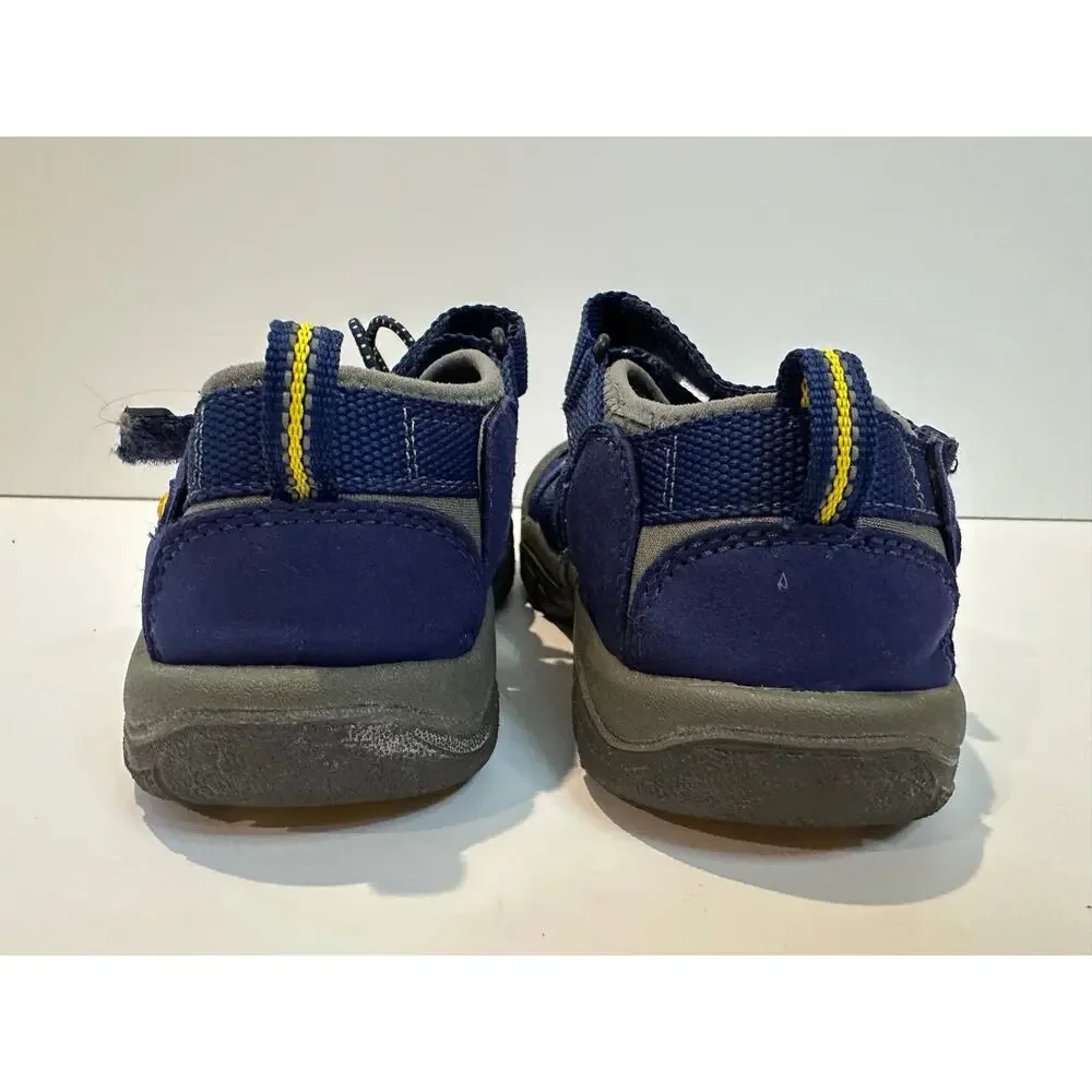 KEEN Newport H2 Waterproof Hiking Sandals Size 1 Blue Washable Outdoor Shoes